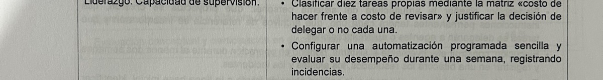 Fragmento de la foto 23. Curso 2, p. 7: automatización programada. El recuadro marca el detalle señalado en el hallazgo.
