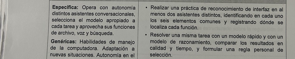 Fragmento de la foto 12. Curso 1, p. 6: competencia y actividad. El recuadro marca el detalle señalado en el hallazgo.