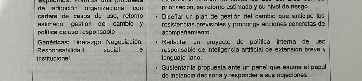 Fragmento de la foto 33. Curso 3, p. 7: política interna de uso. El recuadro marca el detalle señalado en el hallazgo.
