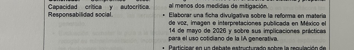 Fragmento de la foto 13. Curso 1, p. 7: reforma como uso cotidiano. El recuadro marca el detalle señalado en el hallazgo.